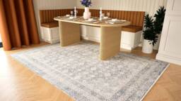 Gooch Luxury Rugs Heritage Bidjar Rug in Dark Blue - Size: 200 cm x 100 cm - thumbnail 3