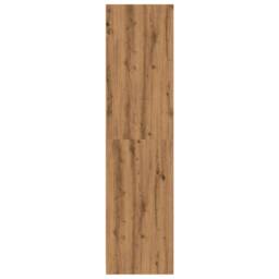 Berkfield Home Wardrobe Artisian Oak 100x50x200 cm Engineered Wood in Brown - Size: 100 x 50 x 200 cm - thumbnail 5