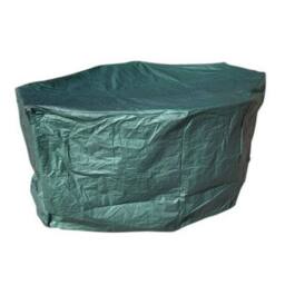 Charles Taylor Deluxe Fitted Four Seater Square Table Set Cover - Fully Assembled in Green - thumbnail 2