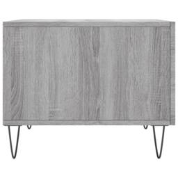 Berkfield Home Decorative Coffee Tables 2 pcs Grey Sonoma 50x50x40 cm Engineered Wood - Size: 50 x 50 x 40 cm - thumbnail 8