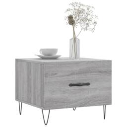Berkfield Home Decorative Coffee Tables 2 pcs Grey Sonoma 50x50x40 cm Engineered Wood - Size: 50 x 50 x 40 cm - thumbnail 1