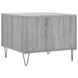 Berkfield Home Decorative Coffee Tables 2 pcs Grey Sonoma 50x50x40 cm Engineered Wood - Size: 50 x 50 x 40 cm - thumbnail 9