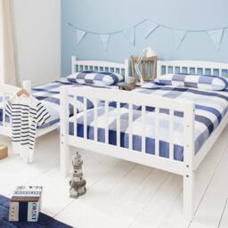 Nöa and Nani Brighton Bunk Bed with 2 Single Beds in White - thumbnail 2
