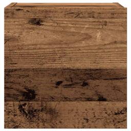 Berkfield Home Classic 5 Piece TV Cabinet Set Wall-mounted Old Wood in Brown - thumbnail 8