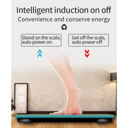 Kelvenix Smart Body Fat Scale USB Rechargeable Black - thumbnail 4