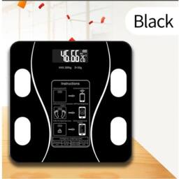 Kelvenix Smart Body Fat Scale USB Rechargeable Black - thumbnail 1