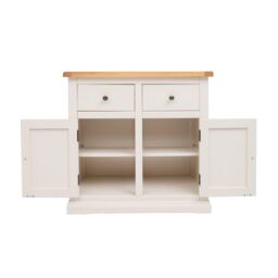 Cabinet Bits Castelli Off-White 2 Drawer 2 Door Sideboard Brass Knob - thumbnail 4