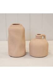 KDMD Tan Textured Small Vase - thumbnail 2