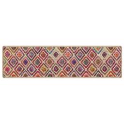 Berkfield Home Rug Washable Multicolour 80x300 cm Anti Slip - Size: 100 cm diameter - thumbnail 1