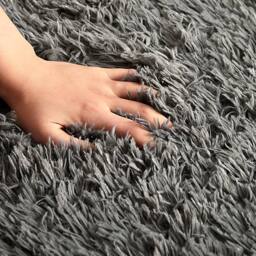 Allure Bath Fashions Shaggy Accent Rug Non-Slip - Grey - Size: Large - thumbnail 4