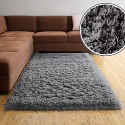 Allure Bath Fashions Shaggy Accent Rug Non-Slip - Grey - Size: Large - thumbnail 1