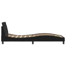 Berkfield Home Bed Frame without Mattress Black 90x190 cm Single Velvet - thumbnail 5