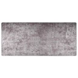 Berkfield Home Rug Washable 80x300 cm Grey Anti Slip - Size: 100 cm diameter - thumbnail 2
