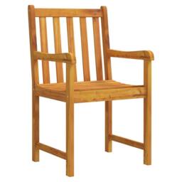 Berkfield Home Classic Garden Chairs 2 pcs Solid Acacia Wood in Brown - thumbnail 1