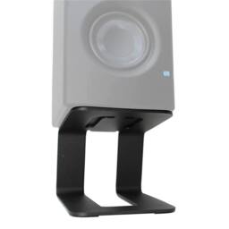Kelvenix Desktop Speaker Stands Metal Speaker Riser Stand in Black - thumbnail 3