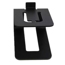 Kelvenix Desktop Speaker Stands Metal Speaker Riser Stand in Black - thumbnail 4