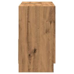Berkfield Home Sink Cabinet Artisian Oak 63x30x54 cm Engineered Wood in Brown - Size: 63 x 30 x 54 cm - thumbnail 5