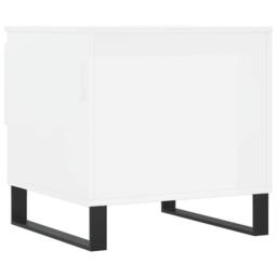 Berkfield Home Modern Coffee Tables 2 pcs High Gloss White 50x46x50 cm Engineere - Size: 50 x 46 x 50 cm - thumbnail 9
