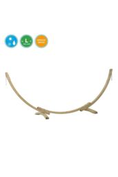 Amazonas Apollo Large Wooden Hammock Stand (L) Fits Hammocks 250-330cm in Clear - thumbnail 1