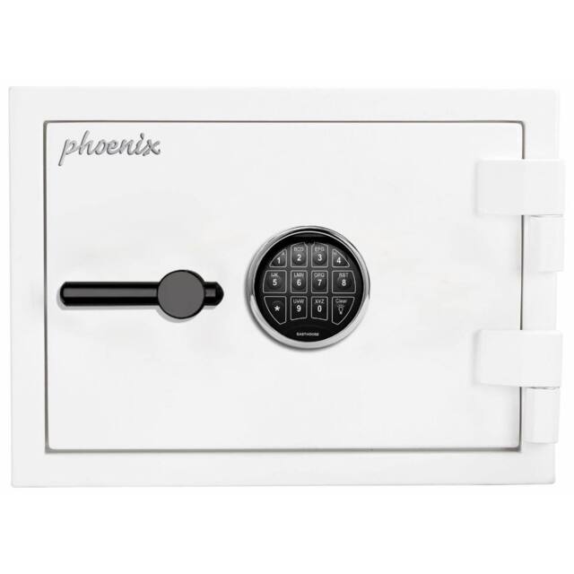 Phoenix Safe Company Phoenix Fortress SS1451E Security Safe with Electronic Lock, 10 Liters in White - Size: 20 cm - image 1