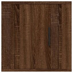 Berkfield Home Wall Mounted TV Cabinets 2 pcs Brown Oak 40x34.5x40 cm - thumbnail 6
