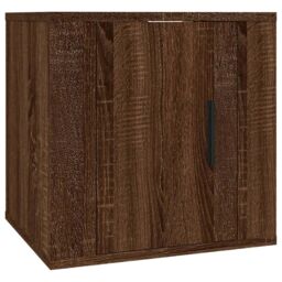 Berkfield Home Wall Mounted TV Cabinets 2 pcs Brown Oak 40x34.5x40 cm - thumbnail 5