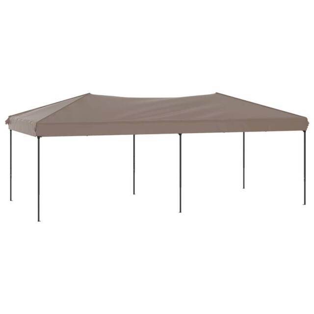 Berkfield Home Folding Party Tent Taupe 3x6 m - image 1