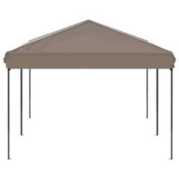 Berkfield Home Folding Party Tent Taupe 3x6 m - thumbnail 4