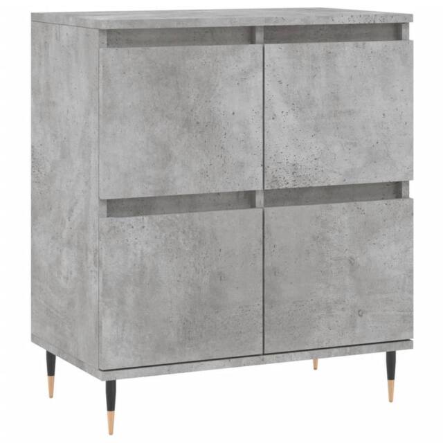Berkfield Home Sideboard Concrete Grey 60x35x70 cm Engineered Wood - Size: 60 x 35 x 70 cm - image 1
