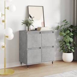 Berkfield Home Sideboard Concrete Grey 60x35x70 cm Engineered Wood - Size: 60 x 35 x 70 cm - thumbnail 2