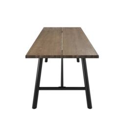 Lemon Pavilion Furniture Louie Indoor Dining Table (Pack of 2) - Wood Variant/Metal in Brown - Size: 2 Pack - thumbnail 3