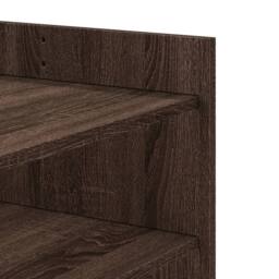Berkfield Home Durable Coffee Table Brown Oak 100x50x50 cm Engineered Wood - Size: 100 x 50 x 50 cm - thumbnail 8