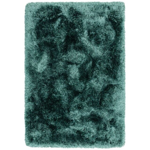 The Rug Shop UK Blue Handmade Luxurious Easy to clean Plain Rug - Size: 140 cm x 200 cm - image 1