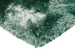 The Rug Shop UK Blue Handmade Luxurious Easy to clean Plain Rug - Size: 140 cm x 200 cm - thumbnail 2