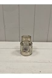 KDMD Small Smokey Brown Textured Candle Holder - thumbnail 1
