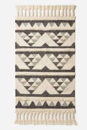 Homescapes Kota Black & Grey Kilim Wool Rug - Size: 160 cm x 230 cm - thumbnail 2