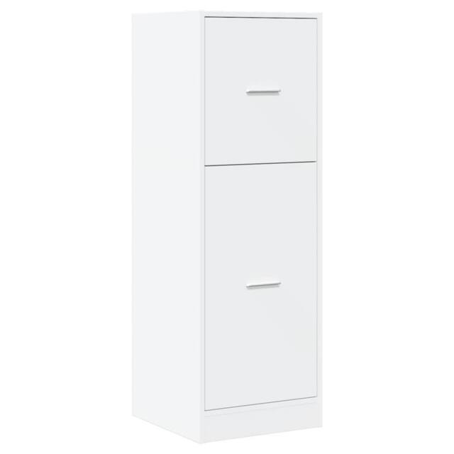 Berkfield Home Elegant Apothecary Cabinet White 40x41x118 cm Engineered Wood - Size: 40 x 41 x 118 cm - image 1