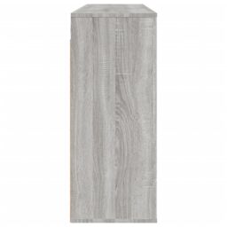Berkfield Home Wall Cabinet Grey Sonoma 80x33x80 cm Engineered Wood - Size: 80 x 33 x 80 cm - thumbnail 5