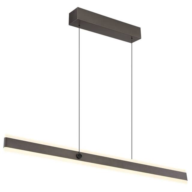 Netlighting Gebaldo Pendant Titanium Color LED Dimmable 2700 6000K Remote Control in Grey - image 1