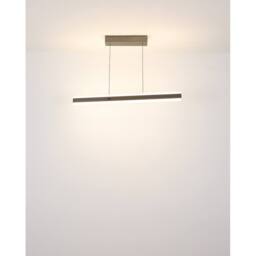 Netlighting Gebaldo Pendant Titanium Color LED Dimmable 2700 6000K Remote Control in Grey - thumbnail 6