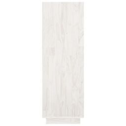 Berkfield Home Book Cabinet/Room Divider White 80x35x103 cm Solid Pinewood - Size: 80 x 35 x 103 cm - thumbnail 6