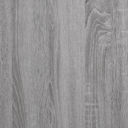 Berkfield Home Decorative CD Wall Shelf Grey Sonoma 100x18x18 cm Engineered Wood - Size: 100 x 18 x 18 cm - thumbnail 6