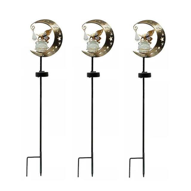 SPETLEK Fairy Garden LED Solar Lights Outdoor 3PCS in Bronze - image 1