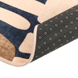 Wyld and Coco Multicolour Area Rug Modern Abstract Subtle Animal Print - Size: 140 cm x 200 cm - thumbnail 5