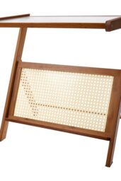 H&O Direct Small Bamboo End Table in Brown - thumbnail 4