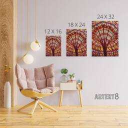 "Artery8 Louisiana State Capitol Building Glass Highsmith Canvas Wall Art Print - Size: W18"" x H24""" - thumbnail 4