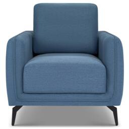 Bravich LTD Brixton Full Suite - Armchair, 2 & 3 Seater Sofa Set in Blue - thumbnail 4