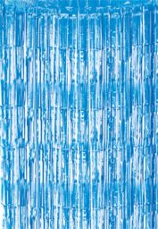 Netagon Shimmer Tinsel Curtain 3M x 1M Blue - thumbnail 7