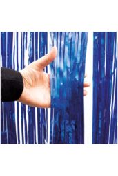 Netagon Shimmer Tinsel Curtain 3M x 1M Blue - thumbnail 5