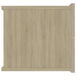 Berkfield Home Elegant Bedside Cabinets 2 pcs Sonoma Oak 40x30x30 cm Engineered Wood in Beige - Size: 40 x 30 x 30 cm - thumbnail 6